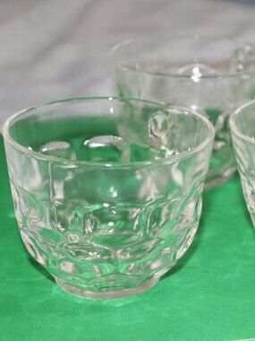 Textured punch cup set of five.